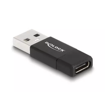 Adattatore DeLOCK 60001 USB A USB C nero