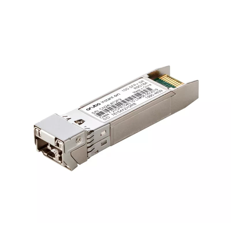 HPE Networking Instant on 10G SFP+ LC SR Ricetrasmettitore per connessioni fino a 300 metri (R9D18A)