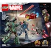 Giocattolo da costruzione LEGO Marvel Super Heroes Iron Man War Machine Set 76320, 204 pezzi, 2 minifigure, altezza 100 mm