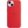 Apple iPhone 14 Custodia in silicone compatibile MagSafe, (PRODUCT)Rosso