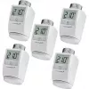 Termostato per termosifone eQ-3 Homematic IP HKT set da 5 — set di valvole termostatiche smart, 5 pezzi
