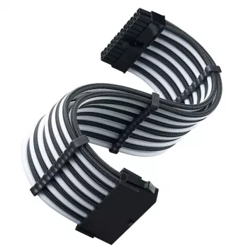 Cavo di prolunga ATX SILVERSTONE SST-PP07E-MBBW 30 cm nero/bianco