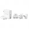 HYPER HJG140WW caricabatterie per dispositivi mobili universale bianco AC ricarica rapida per interni
