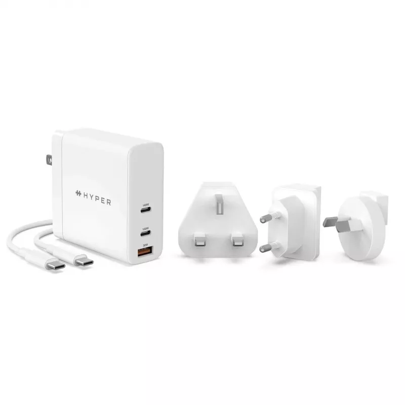 HYPER HJG140WW caricabatterie per dispositivi mobili universale bianco AC ricarica rapida per interni