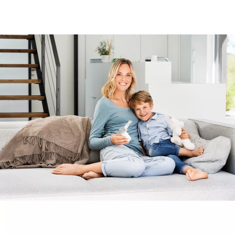 Inalatore Beurer IH 57 con maschera per adulti e bambini, a batteria