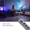 Protezione da sovratensione Qoltec 50166 grigio 6 prese AC 230V 3m