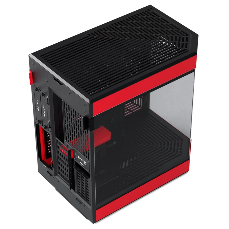 HYTE Y60 mid tower nero, rosso