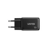 Caricabatterie da parete Unitek GAN 65W con 2x USB-C e 1x USB-A, Power Delivery 3.0