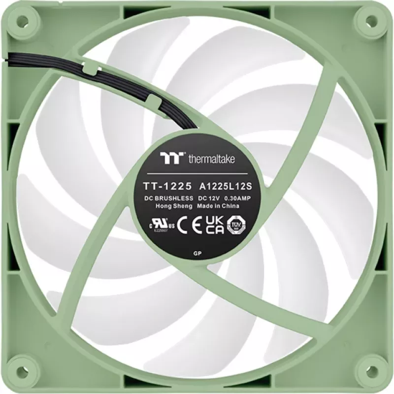 Ventola THERMALTAKE CT120 120mm ARGB Sync verde chiaro, confezione da 2