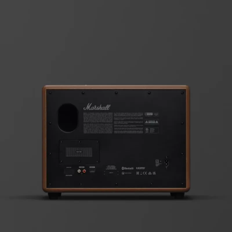 Altoparlante wireless MARSHALL Woburn III Brown — Multiroom, Bluetooth, Wi-Fi, ingressi analogici