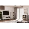 KAMARO 2DD sottile/GŁ SHOWROOM COLORE CASMERE