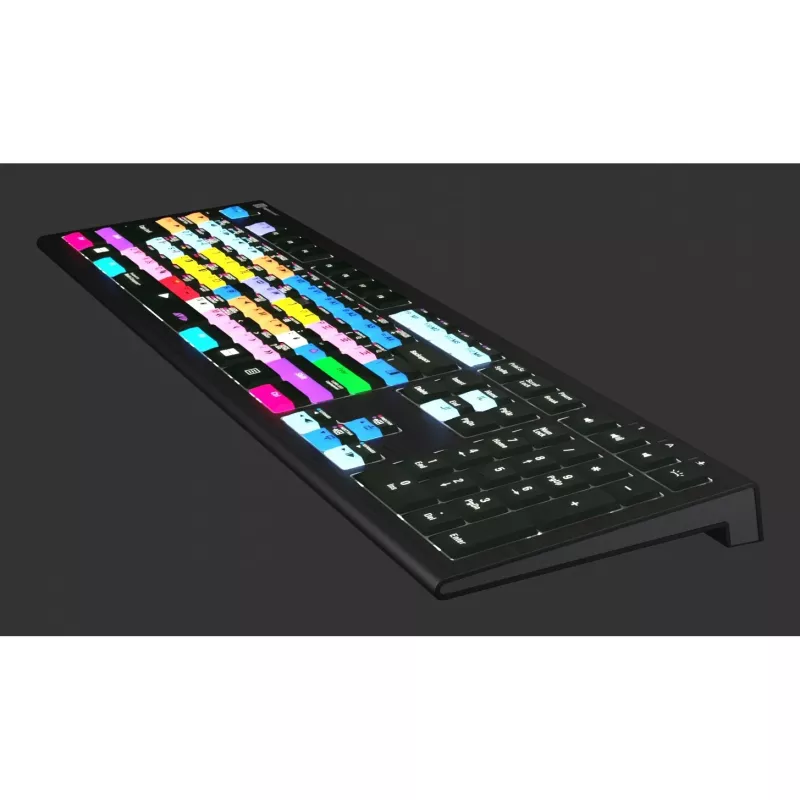 LogicKeyboard Astra 2 Pro Avid Media Composer tastiera da montaggio illuminata, UK, PC