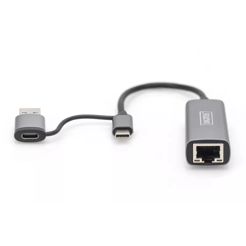 Adattatore USB Type-C Gigabit Ethernet Digitus DN-3028
