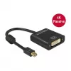 Adattatore cavo video DeLOCK 62605 Mini DisplayPort a DVI-I 0,2 m