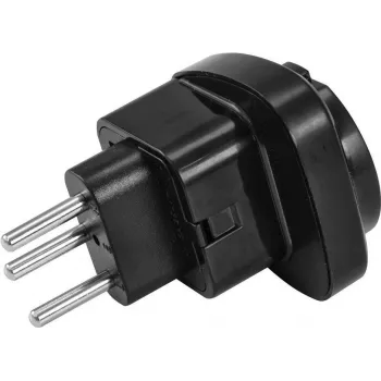 Adattatore per spina di rete Omnitronic 30236262 EU su CH 10A per collegare dispositivi EU a prese svizzere