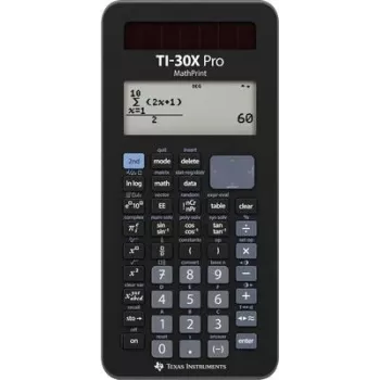 Calcolatrice scientifica Texas Instruments TI-30X Pro MathPrint (modello 30XPROMP/TBL/2E5) con display MathPrint