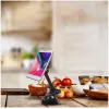 Supporto per cellulare Tellur MUM Magnetic ventosa regolabile nero — supporto magnetico regolabile per cellulare