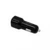 Caricabatterie da auto SBOX CC-038 38W nero — alimentatore dual-USB per veicoli