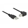 Cavo USB DeLOCK 0,5 m USB 2.0-A USB 2.0-B nero