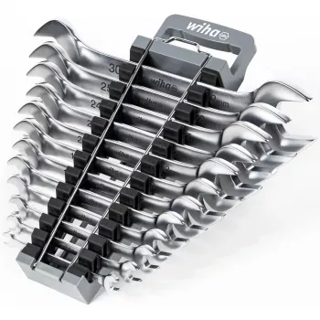 Set di chiavi a doppia bocca Wiha 44753 — 12 pezzi, aperture SW 6–32 mm