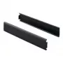 Custodia Rittal TS 8100.120, custodia in acciaio, nero, altezza 100 mm, 2 pezzi