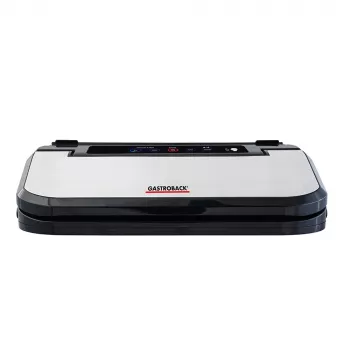 Sottovuoto Gastroback Design Basic 800 mbar nero acciaio inox