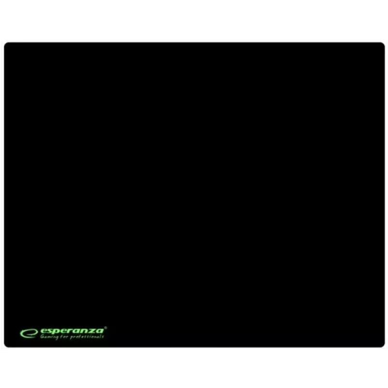 Tappetino per mouse gaming ESPERANZA EGP102K — gomma, 300×240 mm, spessore 3 mm, antiscivolo, nero