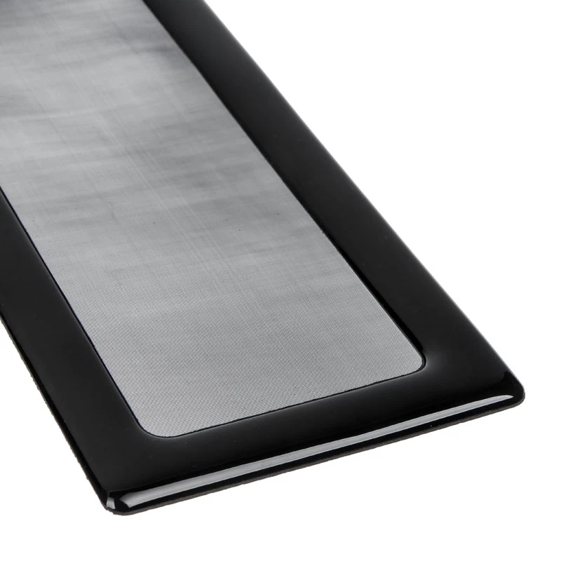 Filtro antipolvere Demciflex 260 mm x 80 mm - nero/nero