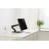 Stand da tavolo completamente orientabile per touchscreen GEMBIRD MS-D1ST-01 per display 17–32 pollici, nero, VESA 75x75–100x100, carico massimo 10 kg