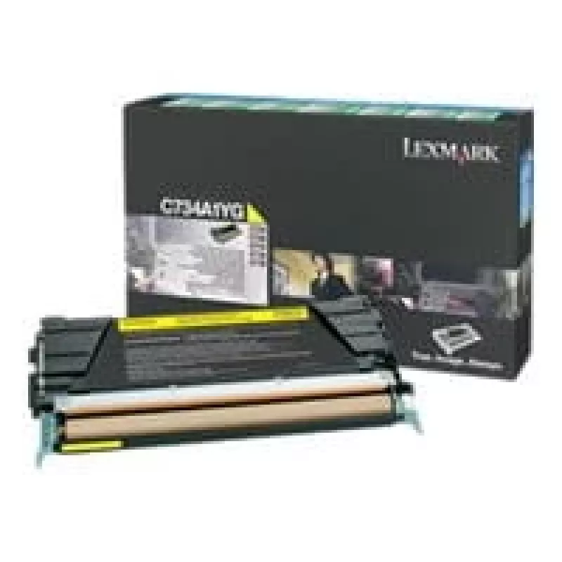 Lexmark - cartuccia toner - 1 x giallo - 6000 pagine - LRP / LCCP (C734A1YG)