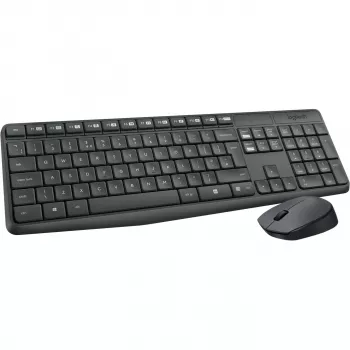 Logitech MK235 - set tastiera e mouse - wireless