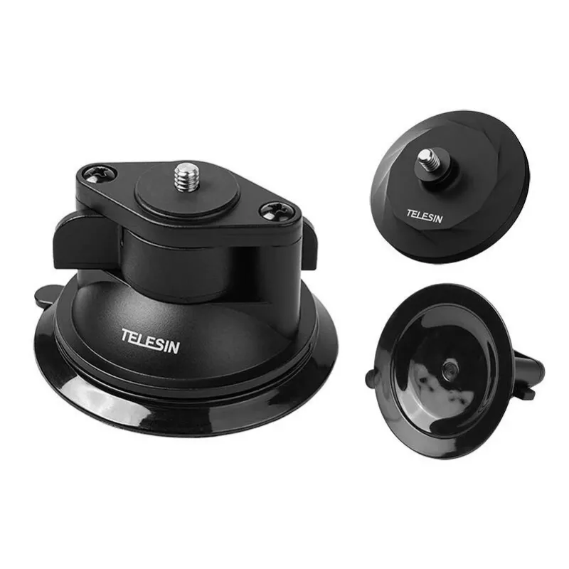 Set base magnetica e base a ventosa Telesin MAG-003 per Insta360 GO 3