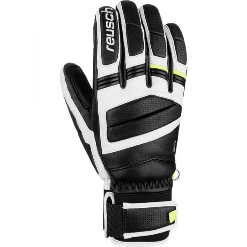 REUSCH MASTER PRO GUANTI TAGLIA 9 nero, bianco e giallo