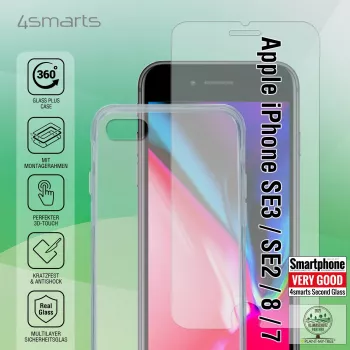 Custodia per cellulare 4smarts 360° Starter Set trasparente 11,9 cm (4,7