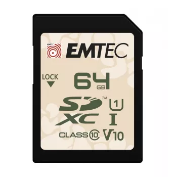 Memoria flash Emtec 64GB UHS-I SDHC V30/V10 Outdoor