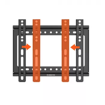 Supporto da parete per TV MANTA P10 per schermi 14–43 pollici, compatibile VESA