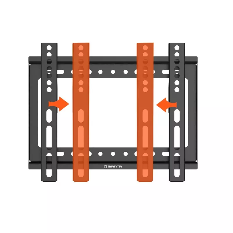 Supporto da parete per TV MANTA P10 per schermi 14–43 pollici, compatibile VESA