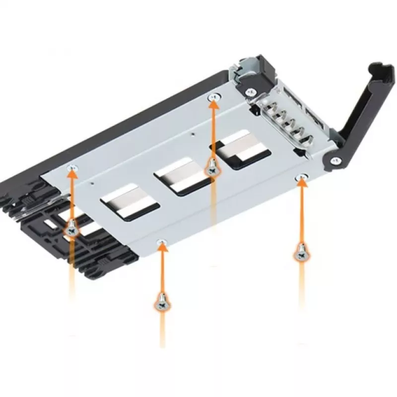 ICY DOCK ToughArmor MB834TP-B - vassoio hot-plug per dischi - 3.5 - scheda M.2 NVMe - per ToughArmor MB833M2K-B, MB834M2K-B (MB834TP-B)