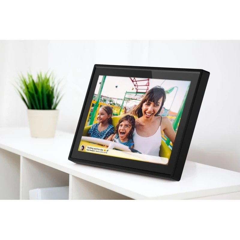 Cornice digitale Braun DigiFrame 1019 nero 25,6 cm (10,1 pollici) touchscreen WiFi (21257)