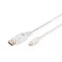 Cavo di collegamento DisplayPort Digitus AK-340102-010-W