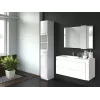 Topeshop MARBELA armadietto contenitore bagno in bianco lucido