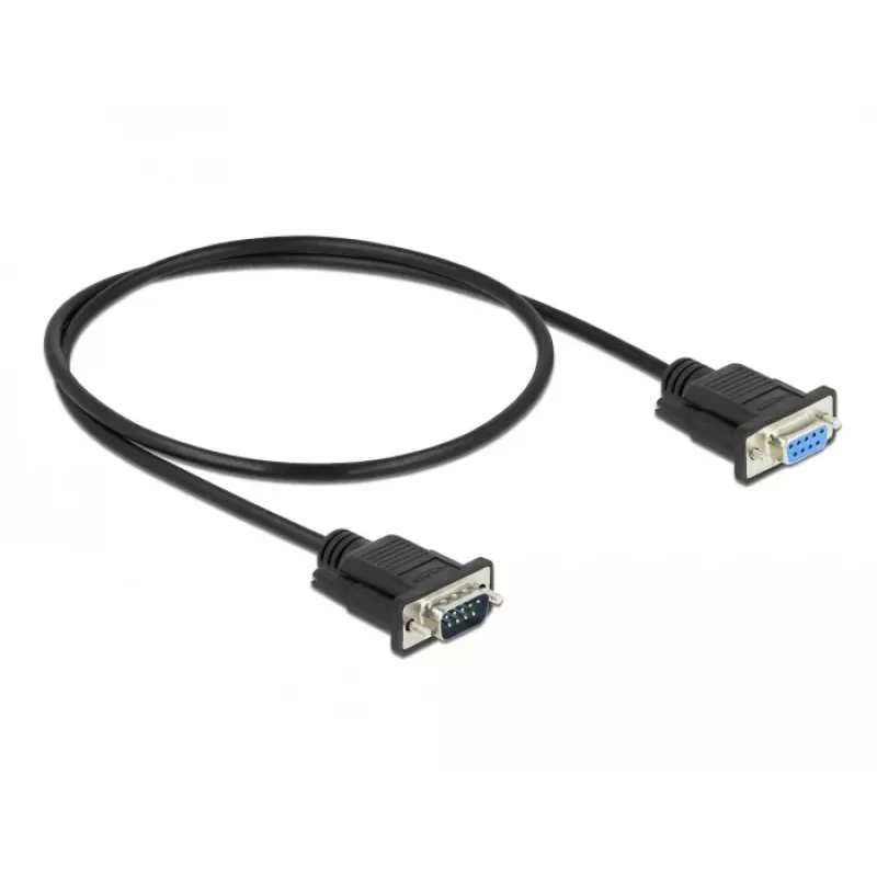 Cavo seriale DeLOCK 86613 nero 0,5 m RS-232