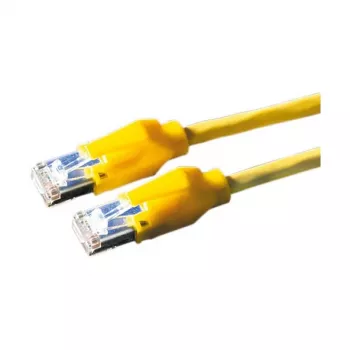 Datwyler DATWYLER - Cavo patch - RJ-45 (M) - RJ-45 (M) - 5 m - cavo SSTP - CAT 6 - senza alogeni - giallo (21.05.0052)