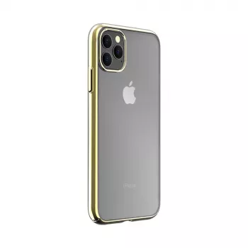 Custodia protettiva guscio rigido Devia Glimmer Series per iPhone 11 Pro — oro, case in PC