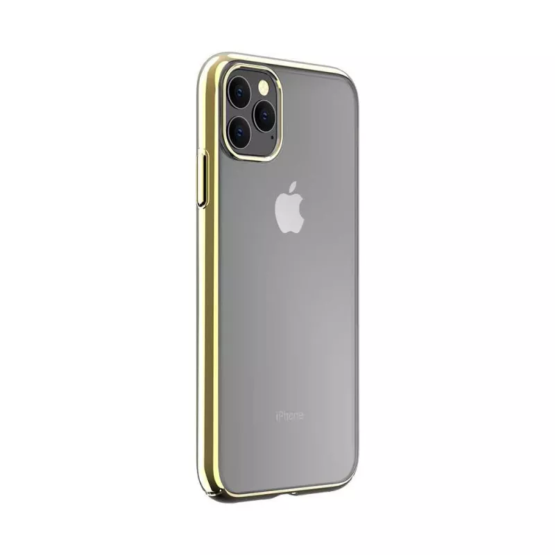 Custodia protettiva guscio rigido Devia Glimmer Series per iPhone 11 Pro — oro, case in PC