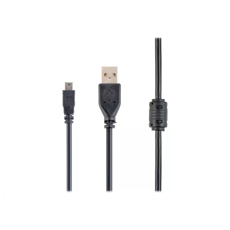 Gembird cavo USB 2.0 A/mini-USB 1,8 m USB A Mini-USB B nero (CCF-USB2-AM5P-6)