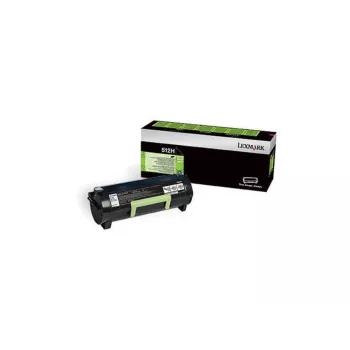 Lexmark 512HE cartuccia toner 1 pz. originale nero