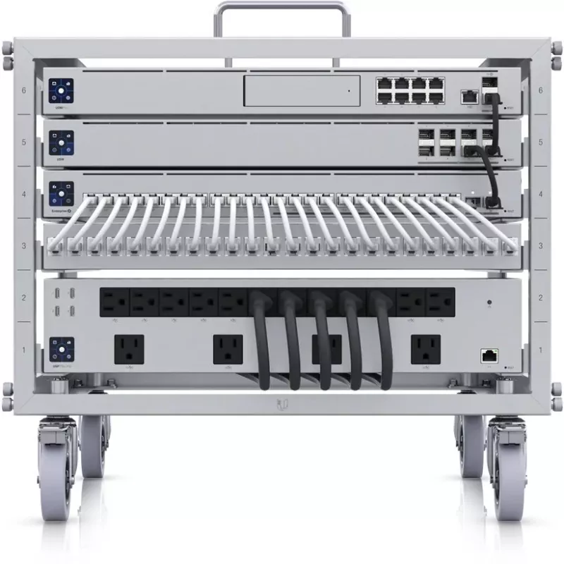 Base rack Ubiquiti U-Rack-6U-TL Steel 6U 519x460x485 mm