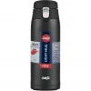 Tazza da viaggio EMSA N2151700 0,4 L, nero opaco, chiusura flip