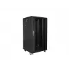 Lanberg FF01-6622-12B armadio rack 22U a sé stante nero